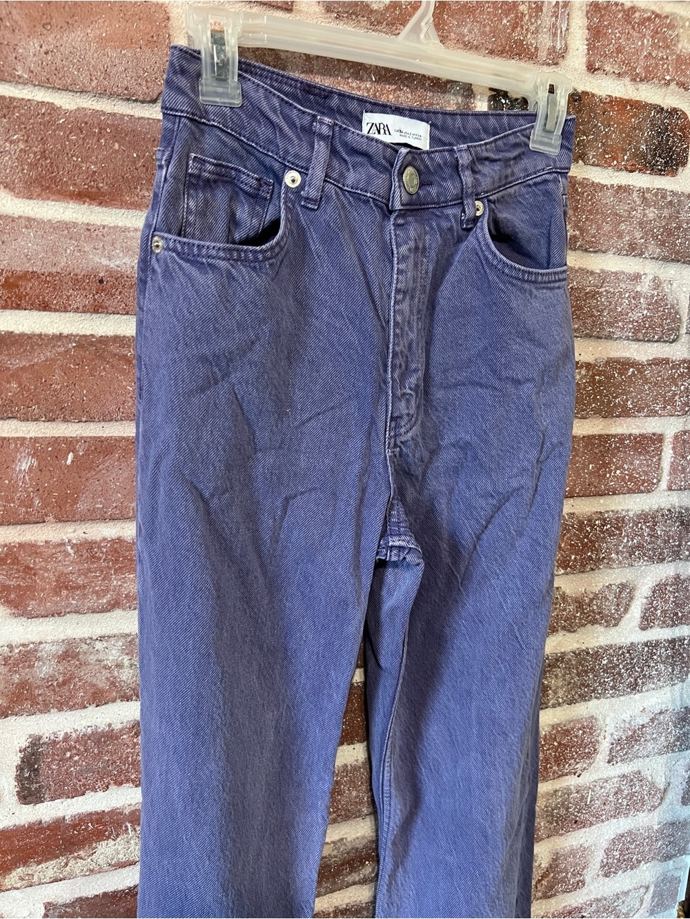 Vintage-Inspired Purple Jeans - Picture 2 of 2